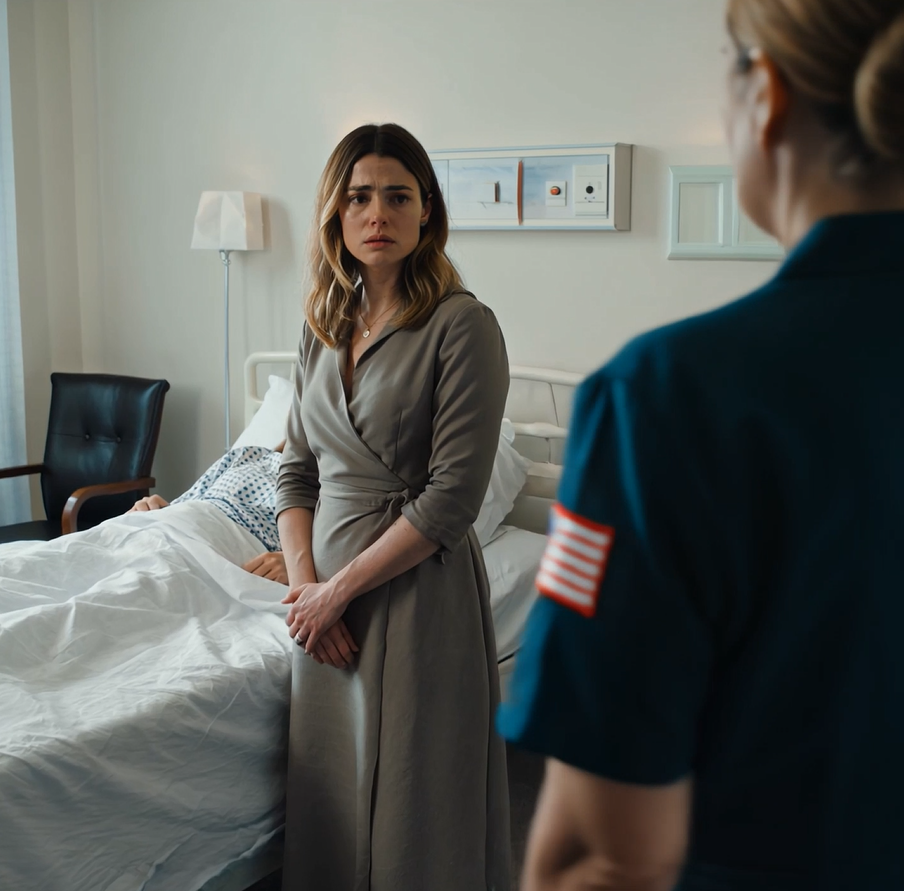 I stood alone by my mother-in-law’s hospital bed as she passed—other rooms echoed with supportive families, mine stayed silent. No husband, no friends, no calls, not even a fake excuse. As the doctor marked the time, a nurse handed me her final letter… Inside were names, a key, and one chilling instruction…