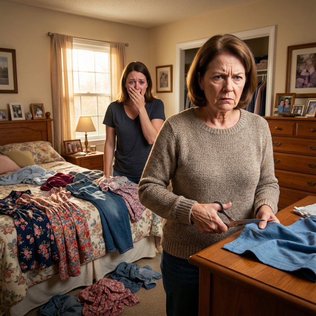 My mother destroyed all of my clothes just days before my brother’s wedding—but she never imagined that my secret husband would shake the entire family.