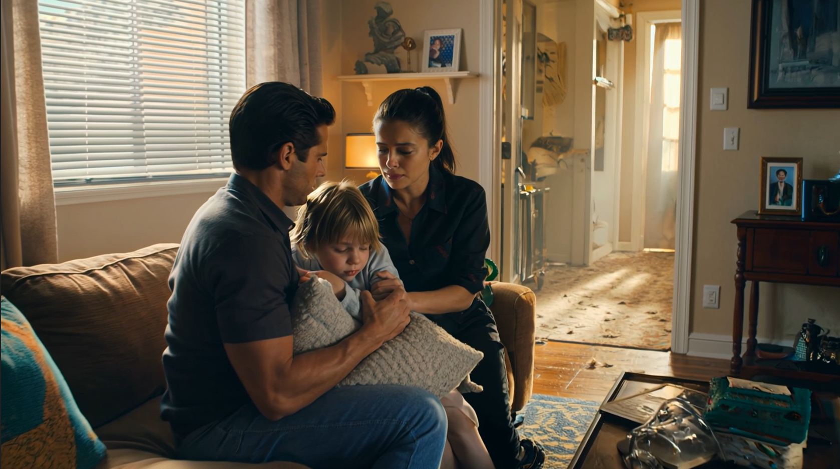 My sister chopped off my 9-year-old daughter’s hair while she begged her to stop, and my parents still sided with her. My wife’s instant retaliation left my sister sobbing. Thirty minutes later, my 82-year-old grandma arrived, took one look at my child, and said, “Call the police.”