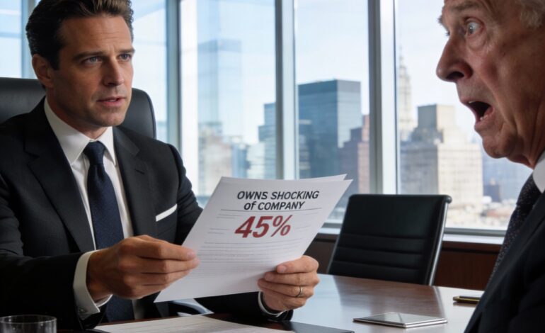 My father-in-law didn’t know I own 47% of his company and I’m worth $1.4 billion. He saw me as a poor factory worker. One night, he invited us to dinner at his mansion. He offered me a job as a janitor for $35k a year. Then my lawyer sent him an email… True story.