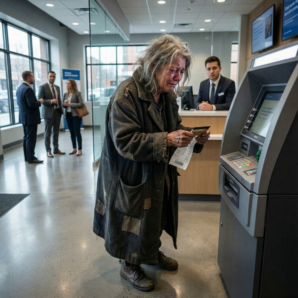 I’m 65 years old. I got divorced 5 years ago. My ex-husband left me a bank card with 300 dollars. I never touched it. Five years later, when I went to withdraw the money… I froze.