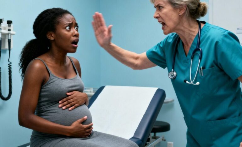 A racist nurse slapped and humiliated a pregnant Black woman, then called the police to have her arrested. Fifteen minutes later, her husband arrived — and everything changed…