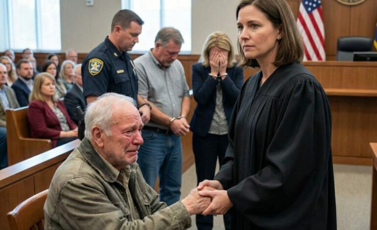 I never told my parents I was a federal judge after they abandoned me ten years ago. Before Christmas, they suddenly invited me to “reconnect.” When I arrived, my mother pointed to the freezing garden shed. “We don’t need him anymore,” my father sneered. “The old burden is out back—take him.” I ran to the shed and found Grandpa shivering in the dark. They had sold his house and stolen everything. That was the line. I pulled out my badge and made one call. “Execute the arrest warrants.”