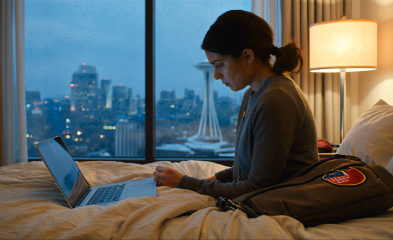 My sister moved into my apartment while I was on a 30-day work trip—and she had no idea the lease was no longer mine. I’m Chloe, 28, and I’m staring at the photos she just texted me: my couch shoved aside for a pack-and-play, my pantry doors wide open, her kids’ shoes lined up like they pay rent.