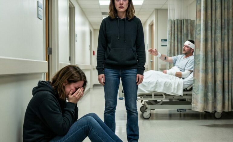 At 3 a.m., a police officer called me: “Your husband is in the hospital. We found him with a woman.” When I arrived, the doctor cautioned me, “Ma’am, what you’re about to see may shock you.” He drew the curtain aside — and I collapsed to my knees the instant my eyes fell on what was there…