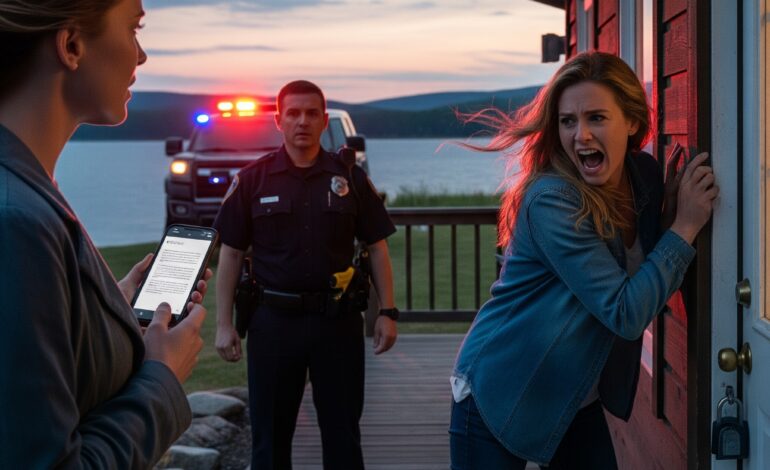 She Thought Changing the Locks Would Make My Vacation Home Hers Forever, but When She Called the Cops on Me, I Unleashed Evidence That Destroyed Every Lie She Built