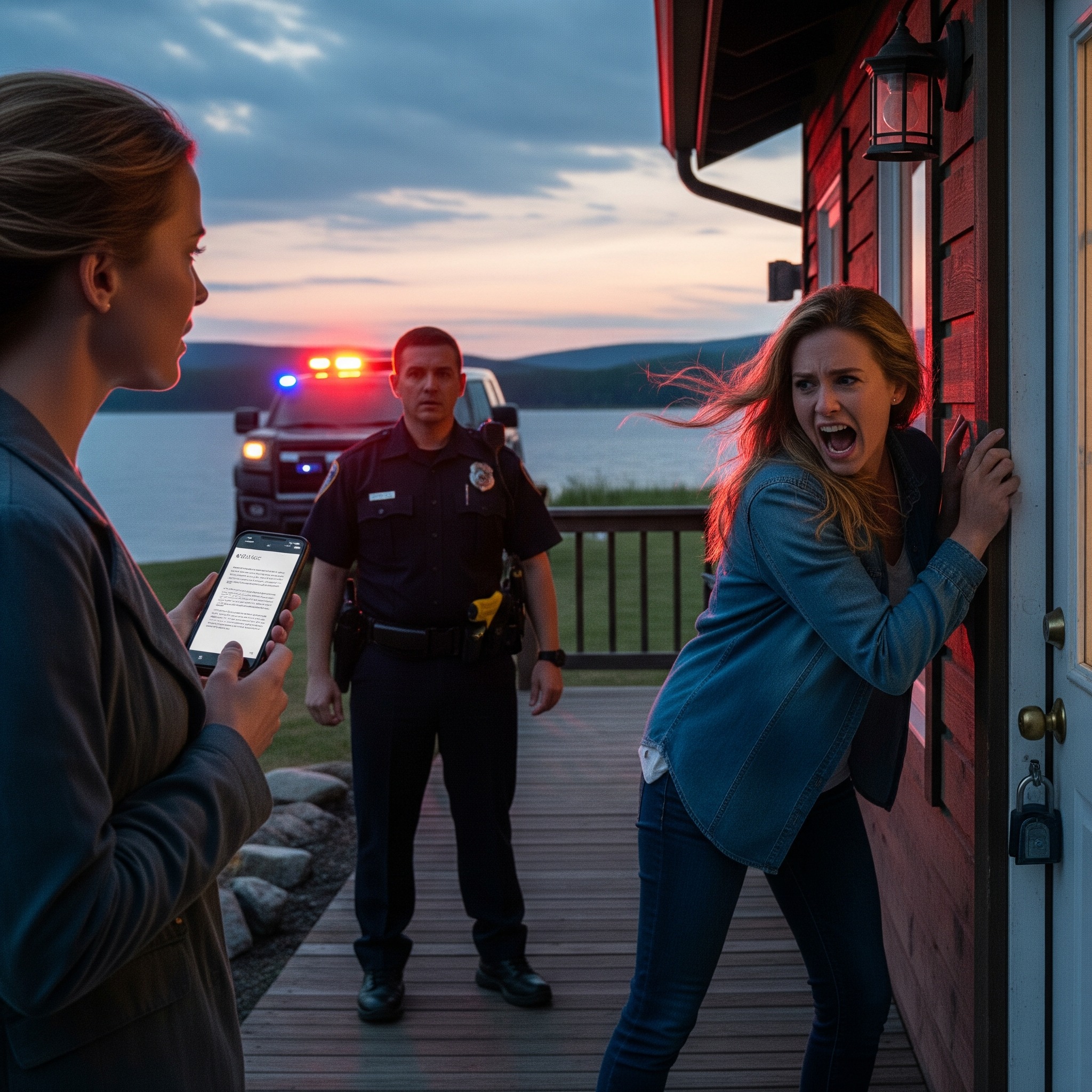 She Thought Changing the Locks Would Make My Vacation Home Hers Forever, but When She Called the Cops on Me, I Unleashed Evidence That Destroyed Every Lie She Built