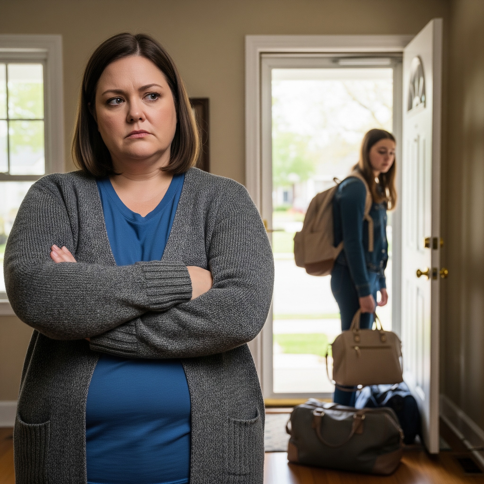 After my father passed away, my sister seized the house without a second thought, leaving me with nothing but his worn-out wristwatch. Only days after the funeral, she stuffed my belongings into a suitcase and forced me out. With nowhere to turn and fear tightening my chest, I called our family lawyer. I expected comfort, but instead he chuckled dryly. “I knew this would happen,” he said. “Your father saw it all coming. Come to my office tomorrow—what he left you will change everything.”