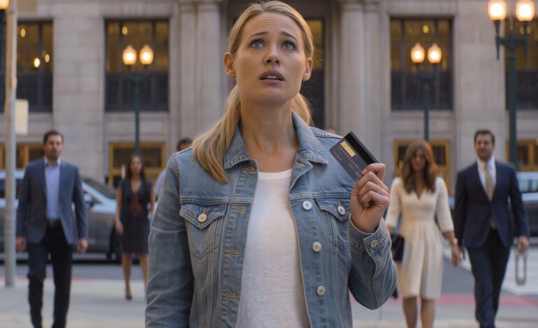 ‘This house has no place for you. Your whole life, you’ve never accomplished anything on your own!’ My husband told me to leave the house and find somewhere else to live, and I nearly fell apart. Desperate, I went to the bank to try using my father’s old card. The bank manager froze when he looked at the screen and said, “Ma’am, please have a seat.” I couldn’t believe what had just appeared in front of me.