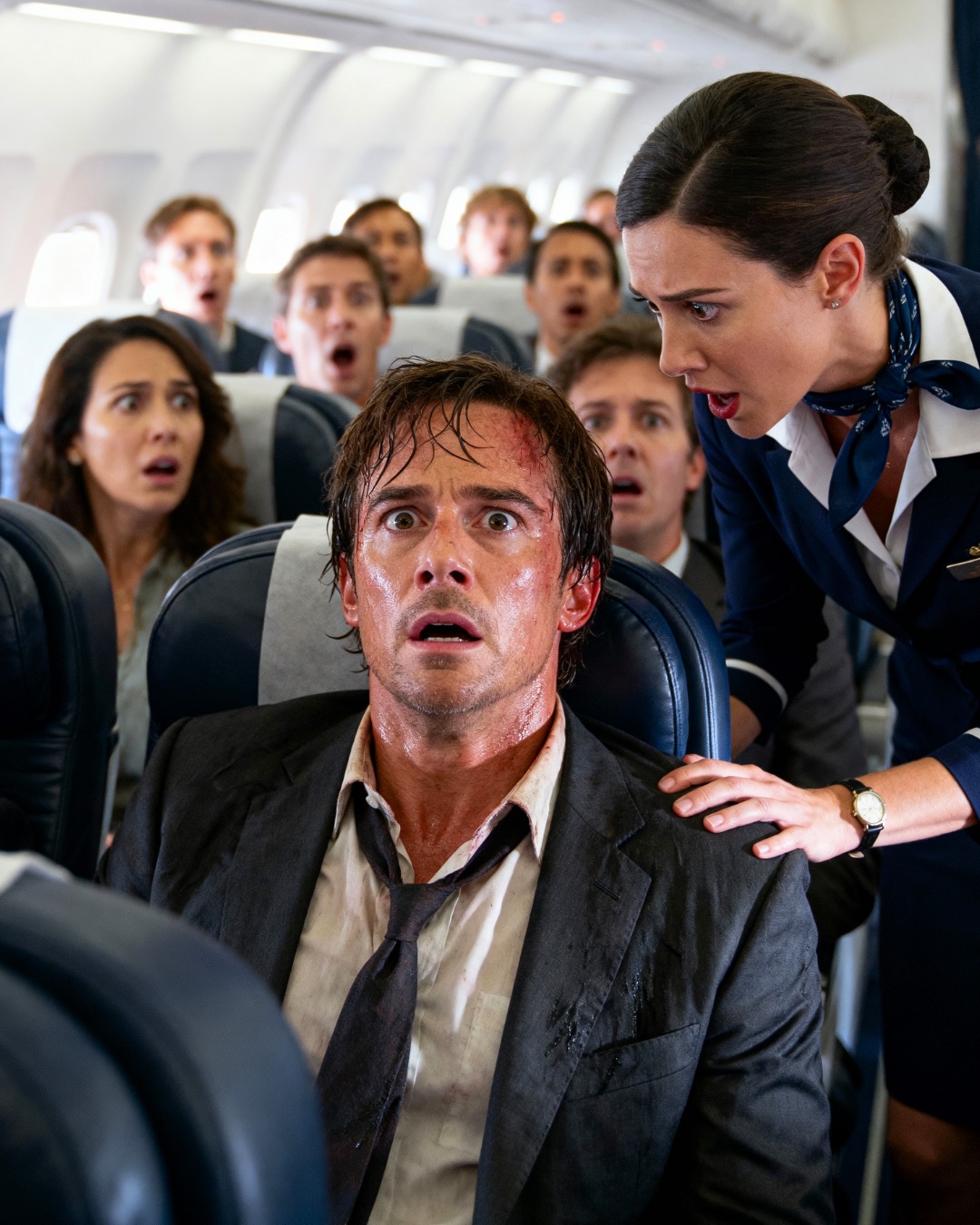 As I stepped onto the plane, the flight attendant leaned in and whispered, “Pretend you’re sick and get off the aircraft. Now.” I almost laughed, thinking it was some strange joke. But minutes later she returned, eyes wide with terror. “Please… I’m begging you. Leave.”
