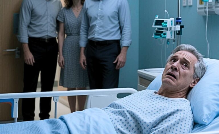 I woke from the coma just in time to hear my son whisper, “Once he di.es, we’ll send the old woman to a nursing home.” My bl00d froze—so I let my eyes stay shut. The next day, they came to the hospital searching for me… but my wife and I were already gone. Abandoned by the very people I raised, I quietly sold everything. Now, in a foreign country, our new life begins… but so does something else.