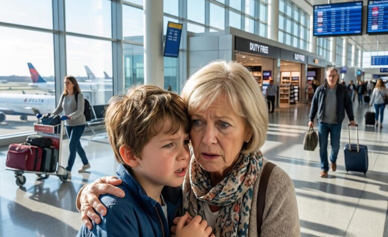 AFTER MY DAUGHTER LEFT FOR A BUSINESS TRIP, MY GRANDSON HELD MY HAND TIGHTLY AND WHISPERED: “GRANDMA… DON’T GO HOME. THIS MORNING I HEARD MOM PLANNING SOMETHING AGAINST US. PLEASE, BELIEVE ME!” I WAS TERRIFIED, BUT I DECIDED TO TRUST HIM. WE RAN AWAY AND HID… I WAS IN SHOCK WHEN I SAW WHAT SHE HAD DONE.