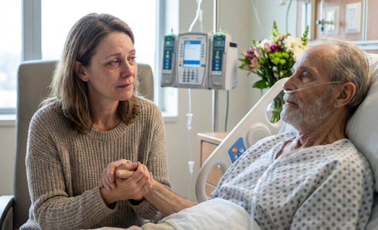 While I was in the hospital with my dying husband, my daughter mortgaged my house to fund her husband’s new business. When I returned, she said, “He needed it more than you.” I picked up my purse and replied, “Then don’t complain about what happens next…”