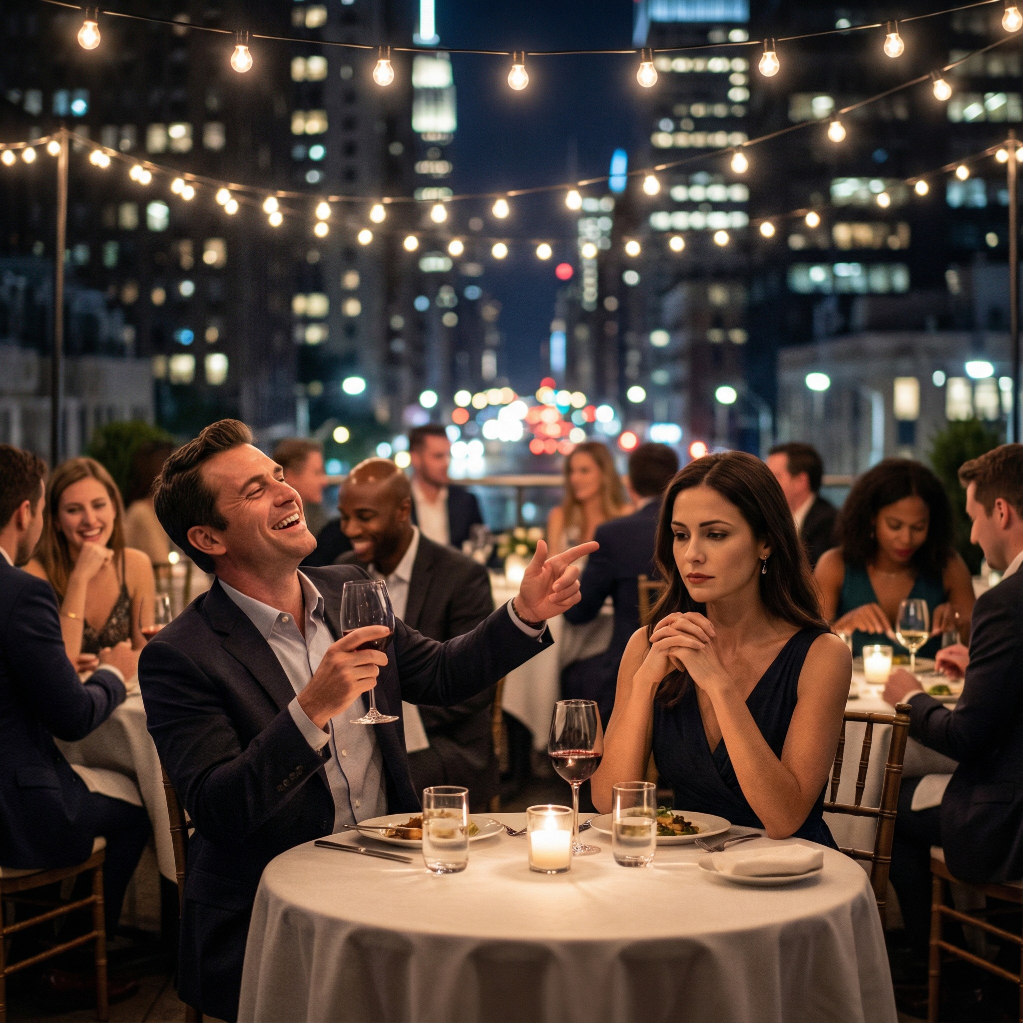 I stayed silent when my husband called me his “youthful mistake” in front of everyone and laughed. But when he woke up in the apartment and saw the message on the mirror… He froze in shock!