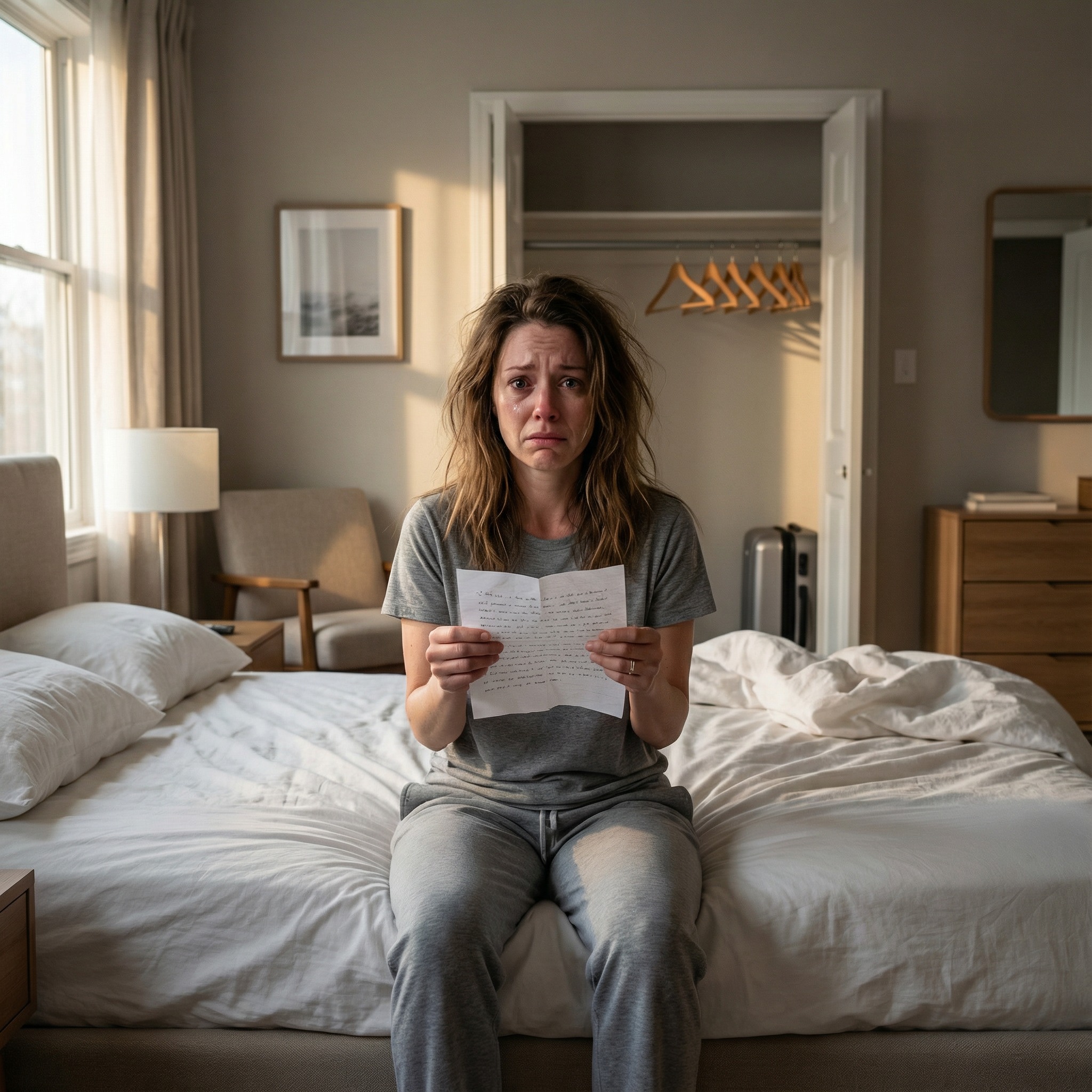 after receiving a huge inheritance, natalya decided to see her husband’s true colors. she told him that her parents had lost their home and would be moving in with them the next day. but when she woke up the next morning, what she saw left her in complete shock…