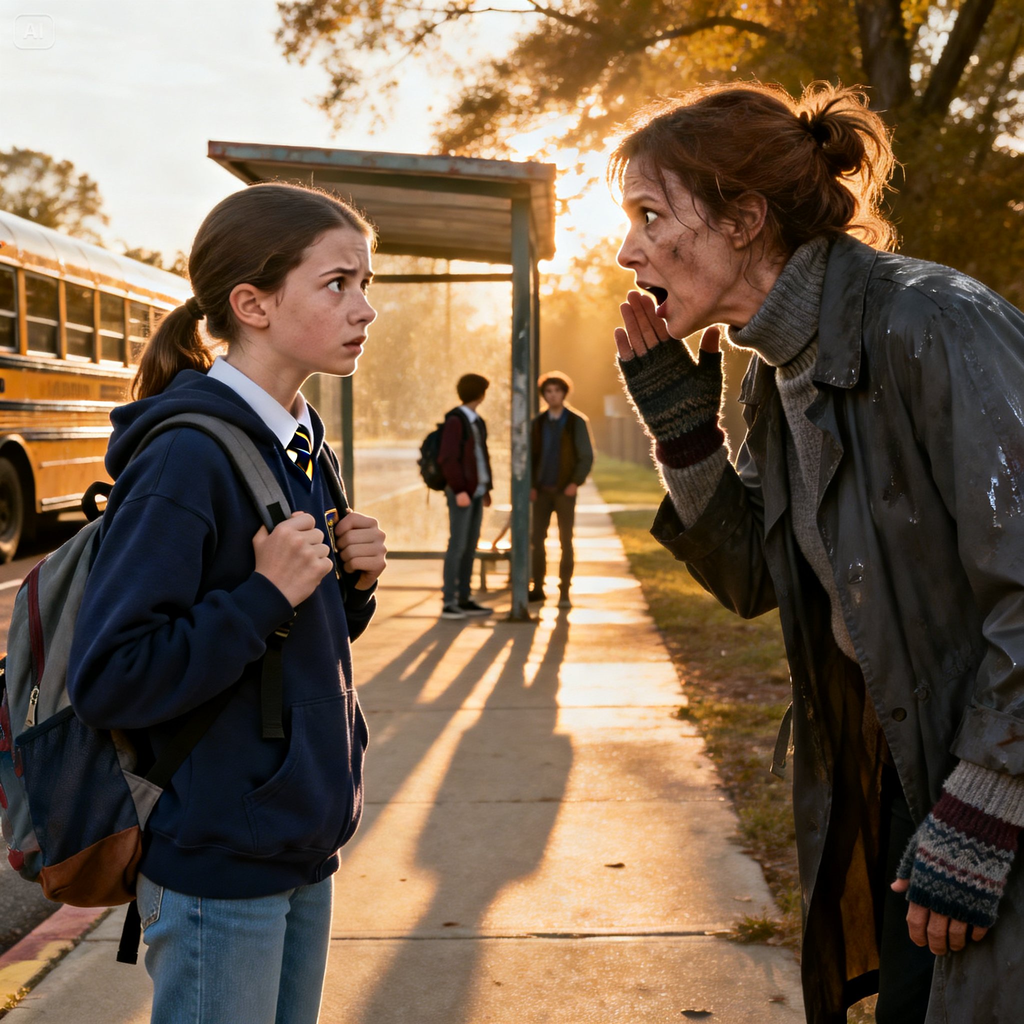 Every Day After School, a Strange Woman Told Clara She Was Her Real Mother — Until the Truth Finally Came Out.