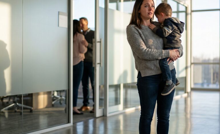 I won $50 million in the lottery. I ran with our little son to my husband’s office to give him the news. When I arrived, I heard intimate sounds from him… So then, I did something.