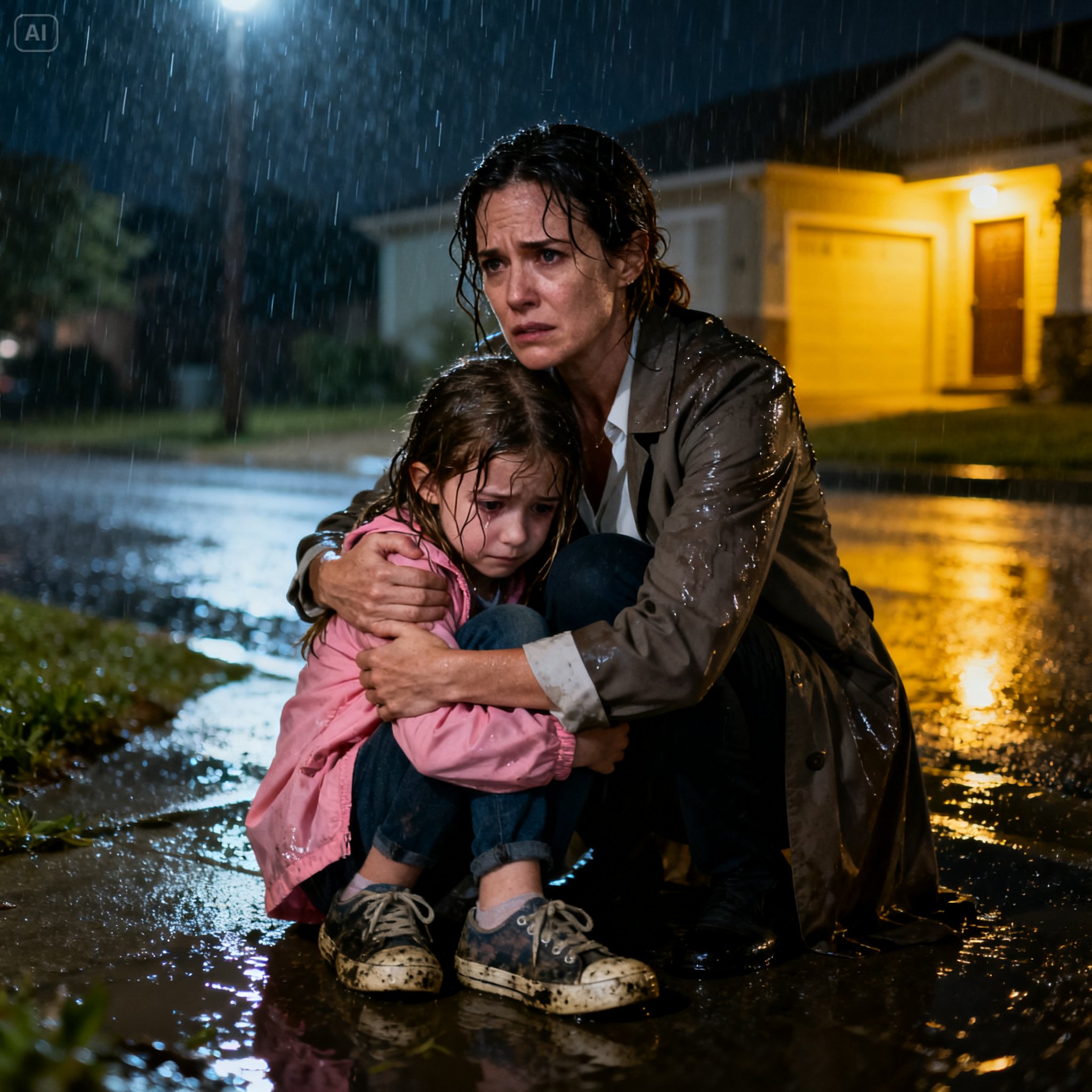 My parents told my 6-year-old to walk home in the rain “like a stray.” I didn’t scream or argue—I went home, opened my banking app, and made one quiet decision.