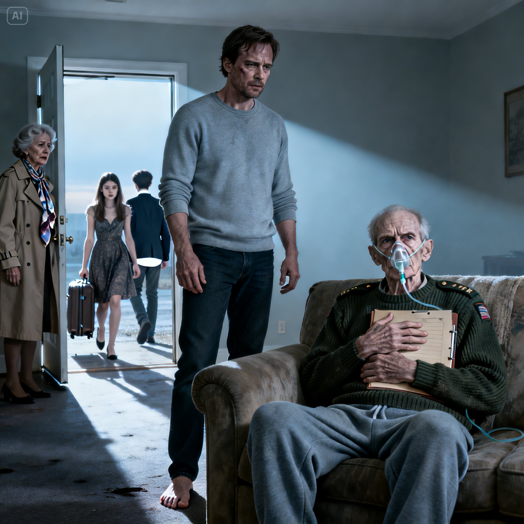 They Called Him a “Burden” and Abandoned Him for the Holidays. The Soldier They Ignored Was Setting Their Trap.