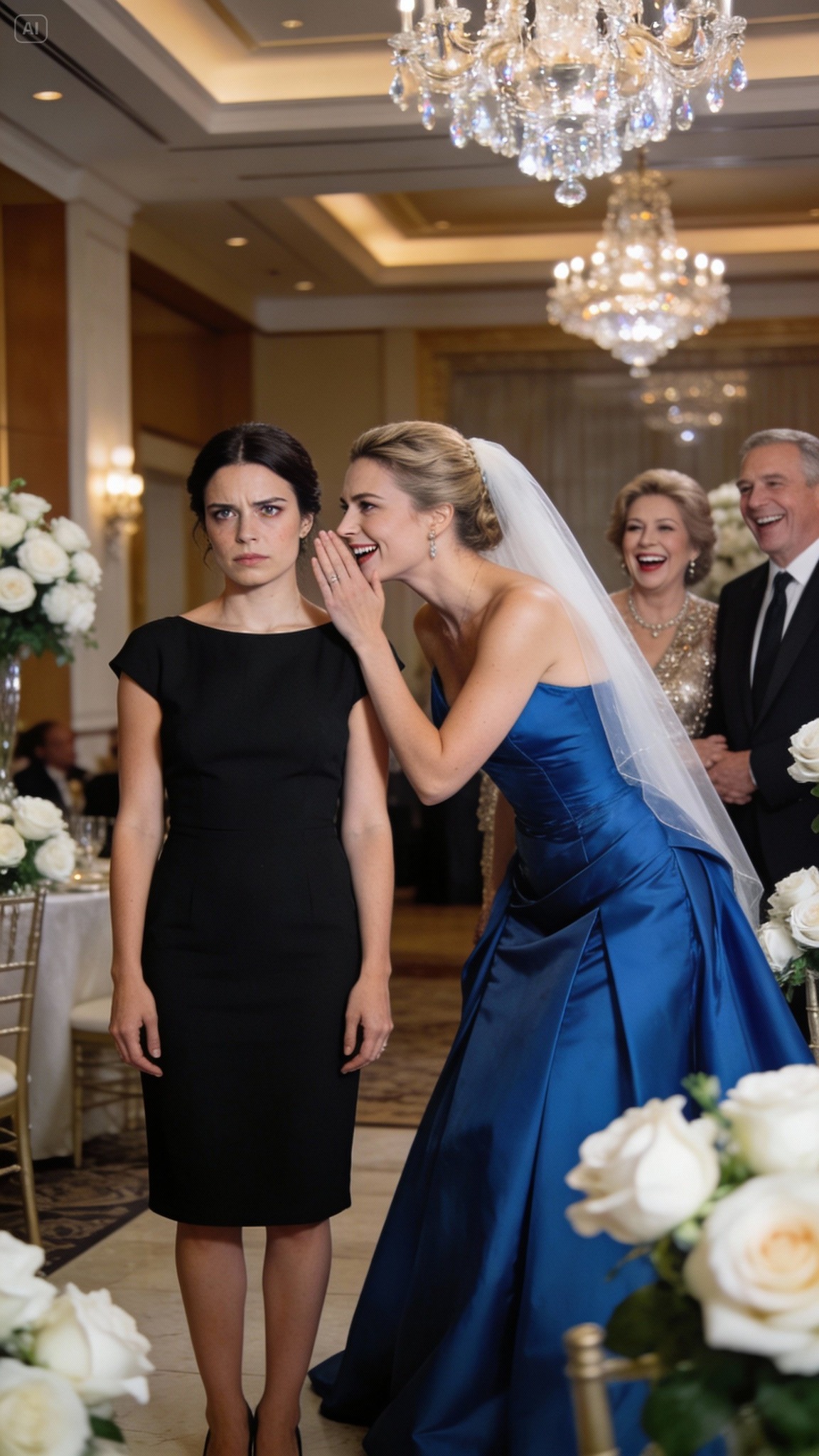 When I walked into my brother’s engagement party, the bride curled her lips and whispered about the stinky country girl. She never suspected I was the real owner of the hotel, nor that her family was about to face the consequences.