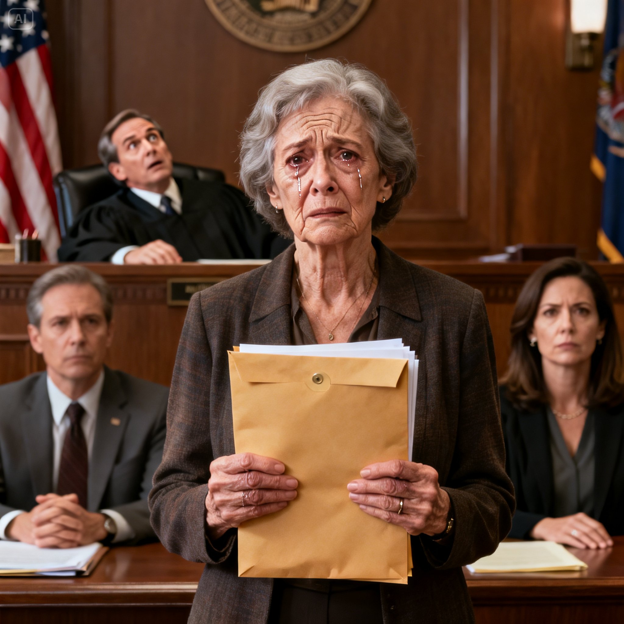 She said, “I’ll be back in two hours,” and left her three boys standing in my tiny apartment. She never came back. Fifteen years later, she walked into a courtroom with a lawyer and accused me of kidnapping them. When I handed the judge an envelope, he leaned back and asked, “Do they know what’s inside?” I swallowed hard and said, “Not yet…”