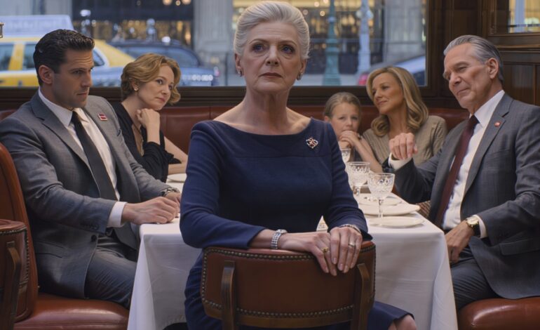 At the engagement party, the bride’s father insulted my son, calling him a “broke, desperate loser” who wasn’t worthy of his daughter. We left in silence. But the next day, when that arrogant man showed up at work, he froze when he saw me sitting in the chairman’s chair: “Nice to meet you. I’m your new boss.”