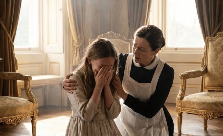 “Daddy said it won’t hurt,” the crying girl told the maid. The maid, alarmed by the child’s words, called the police after uncovering the shocking secret hidden in the wealthy mansion.