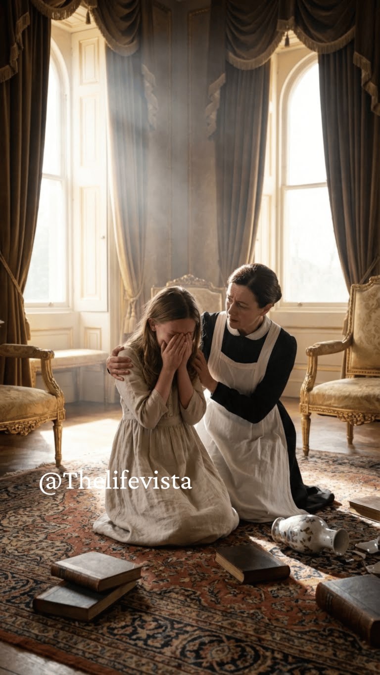 “Daddy said it won’t hurt,” the crying girl told the maid. The maid, alarmed by the child’s words, called the police after uncovering the shocking secret hidden in the wealthy mansion.