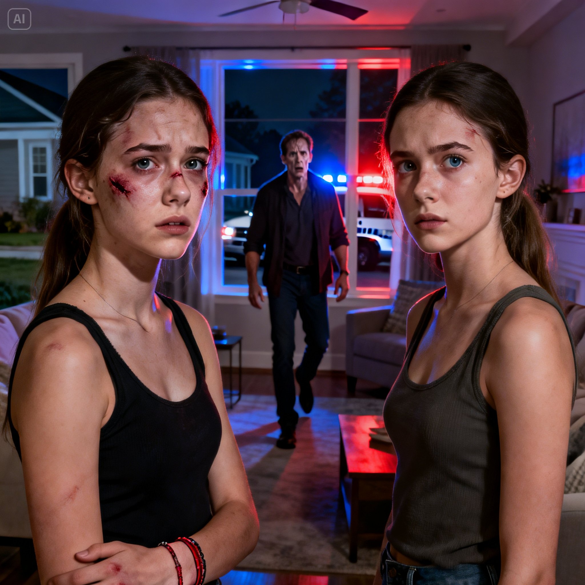 MY TWIN SISTER SHOWED UP COVERED IN BRUISES. WHEN I FOUND OUT HER HUSBAND WAS ABUSING HER, WE SWITCHED PLACES! AND TAUGHT HIM A LESSON HE WILL NEVER FORGET