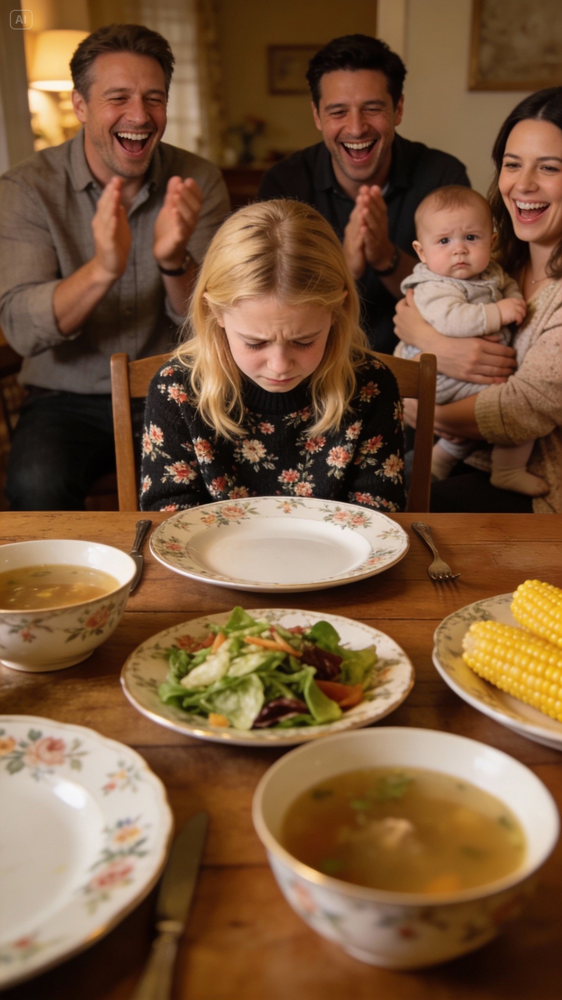 Thanksgiving turned cruel when my mother mocked my loss as something the family was lucky to avoid.