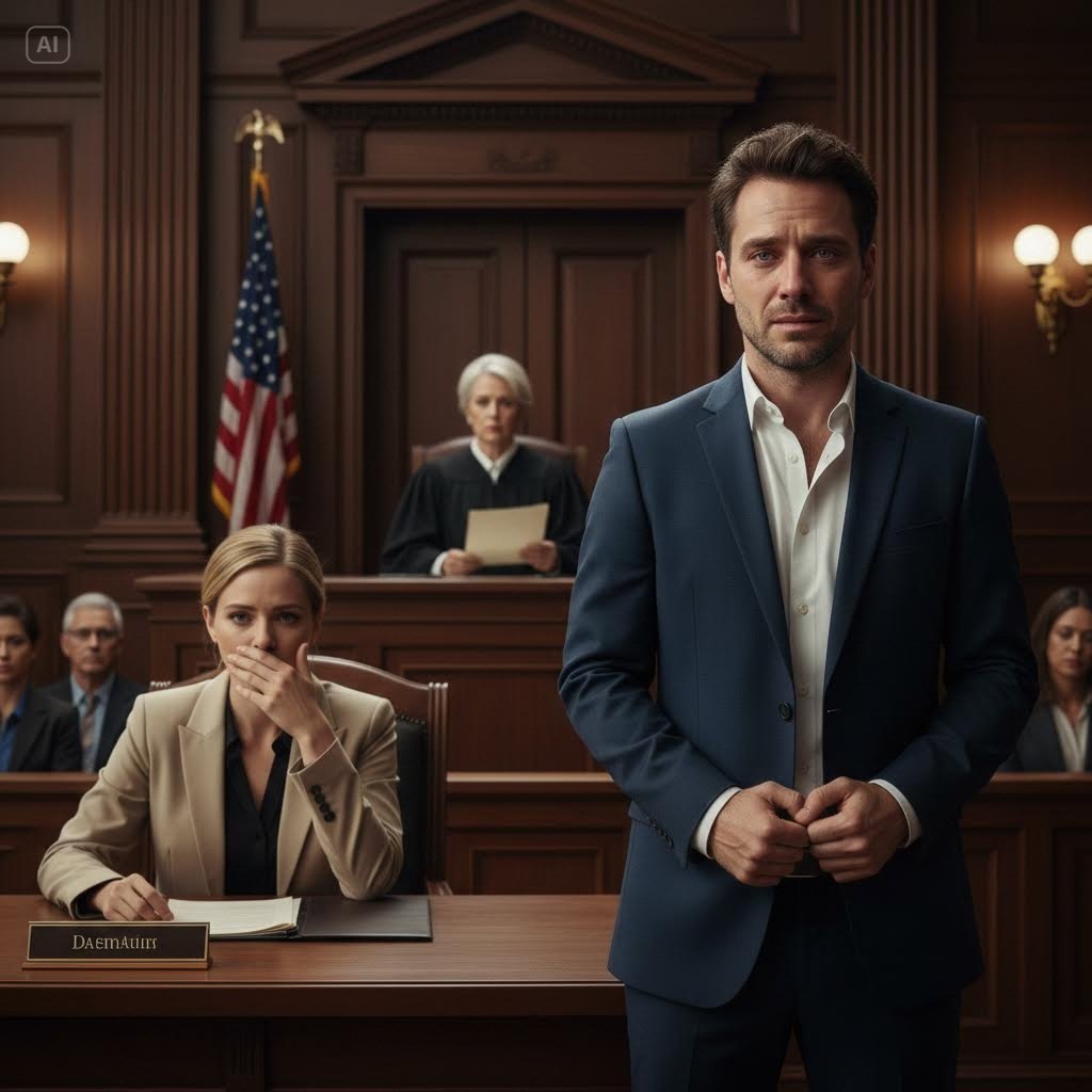 “He Raised Her, Paid for Her, Loved Her — Then One DNA Test Destroyed Everything in a Silent American Courtroom”