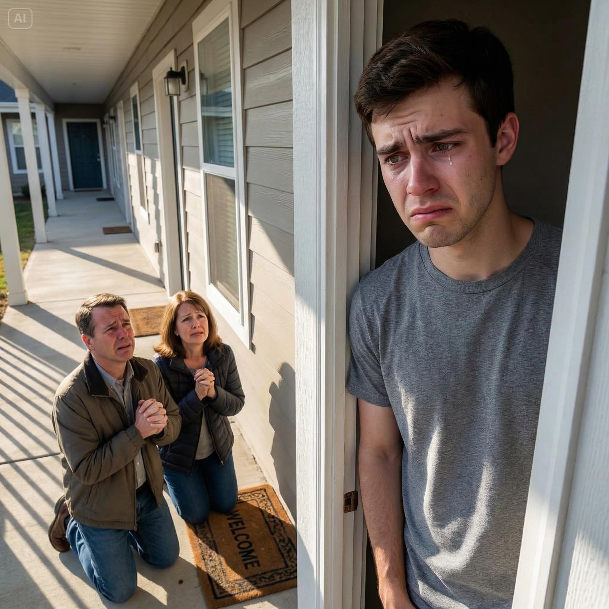 When I Was 16, My Parents Joked To Their Friends That I Was “The Family Mistake”. My Mom Laughed, Pointed At Me, And Said, “Birth Control’s Only 99% Effective – He’s The 1%”. That Night, I Walked Out With Just A Backpack And $40 To My Name. I Didn’t Look Back. It’s Been 6 Years Since Then. And Today… They Showed Up At My Door In Tears, Begging Me To Talk Back.