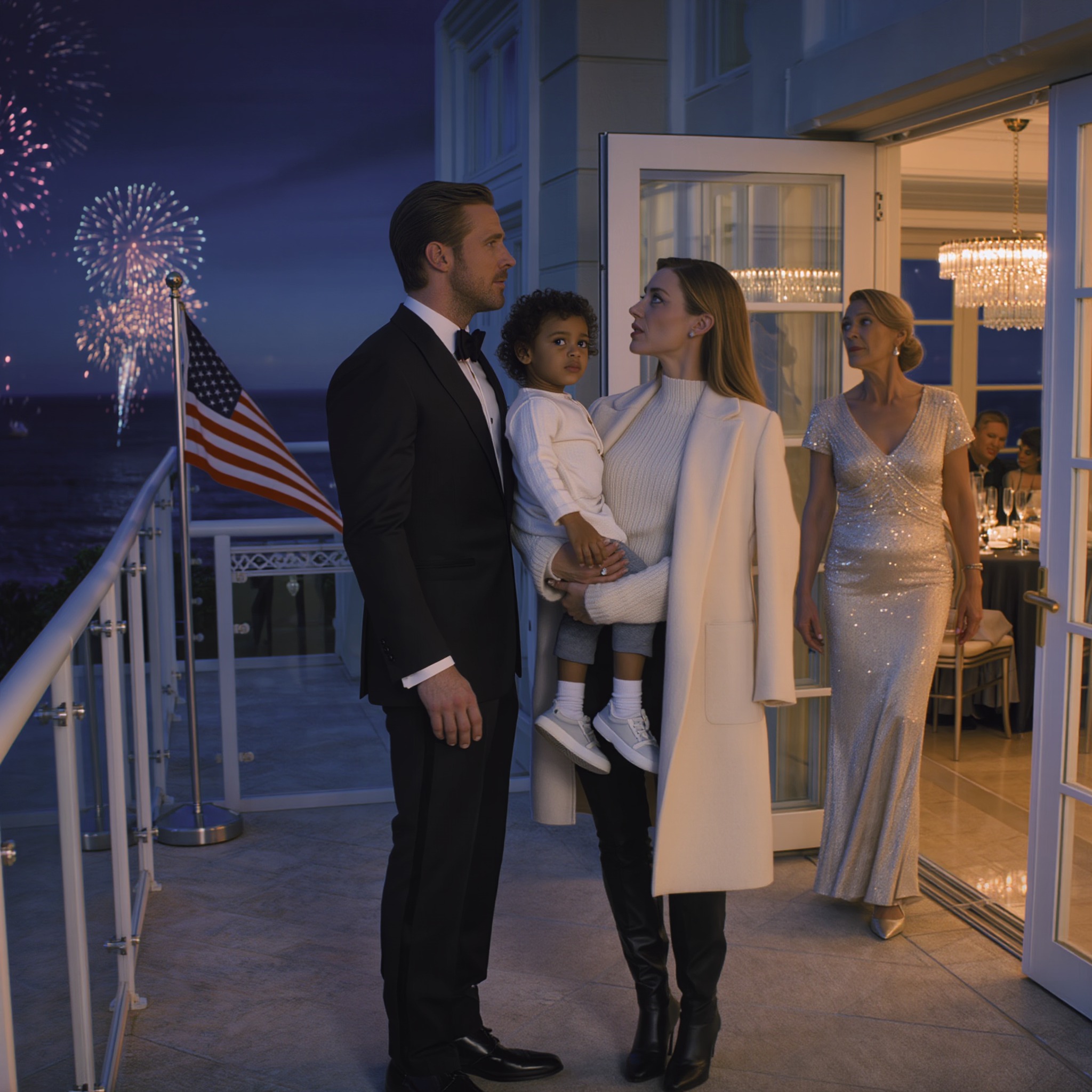 A Billionaire Flew In With His Fiancée To Ring In The New Year—Until He Saw His Ex In The Lobby, Holding A Baby…