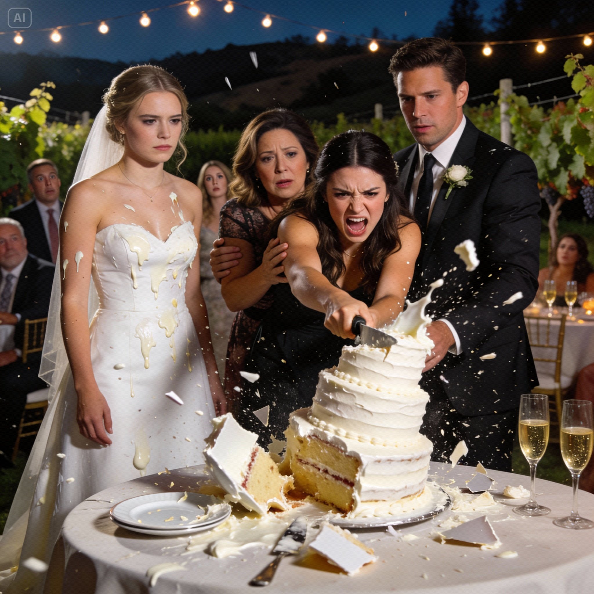 My sister smashed my wedding cake and yelled, “you think you’re better than me!” my mom pulled her into a hug and said, “she just needs to vent.” i said nothing. that night, i withdrew her $9,400 tuition deposit and froze her lease. at 8:40 am, she finally learned what “better” really costs. my wedding day was meant to be perfect, but instead, bethany, my 22-year-old sister, turned it into her personal stage.