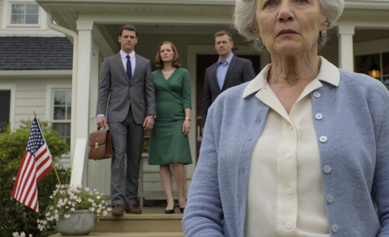 When my son got married, I kept quiet about the 520-acre ranch my late husband secretly left me and the money he’d been protecting for years. I thought staying silent was the safest choice—until three days after the wedding, my new daughter-in-law showed up at my door with a “financial adviser” and a notary, already carrying pre-filled papers, a plan to sell my house, and that same cold line: “Mom, you’re getting older.” But her smile vanished the second I hit record…