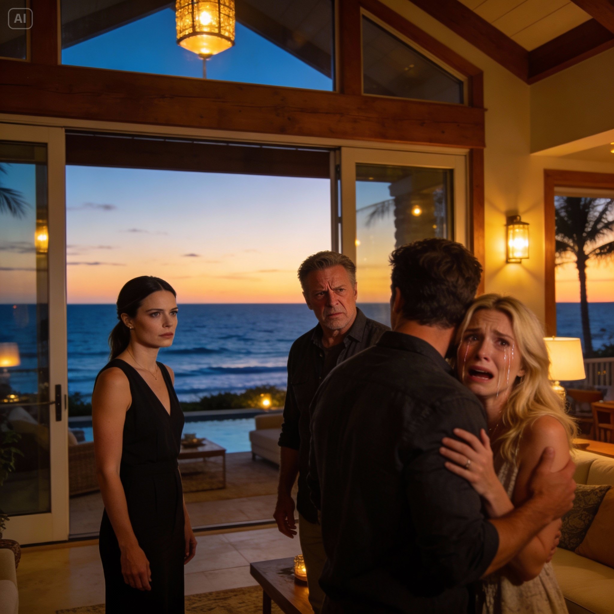 My husband took his mistress to the beach house i paid for, not knowing i was inside waiting with her husband