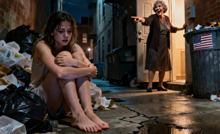 AFTER MY HUSBAND TORE MY CLOTHES AND THREW ME OUT ON THE STREET IN THE MIDDLE OF WINTER, HIS MOTHER MOCKED ME: “LET’S SEE IF ANY BEGGAR WILL PICK YOU UP!” I MADE JUST ONE PHONE CALL, AND THIRTY MINUTES LATER, A FLEET OF ROLLS-ROYCE CARS ARRIVED.