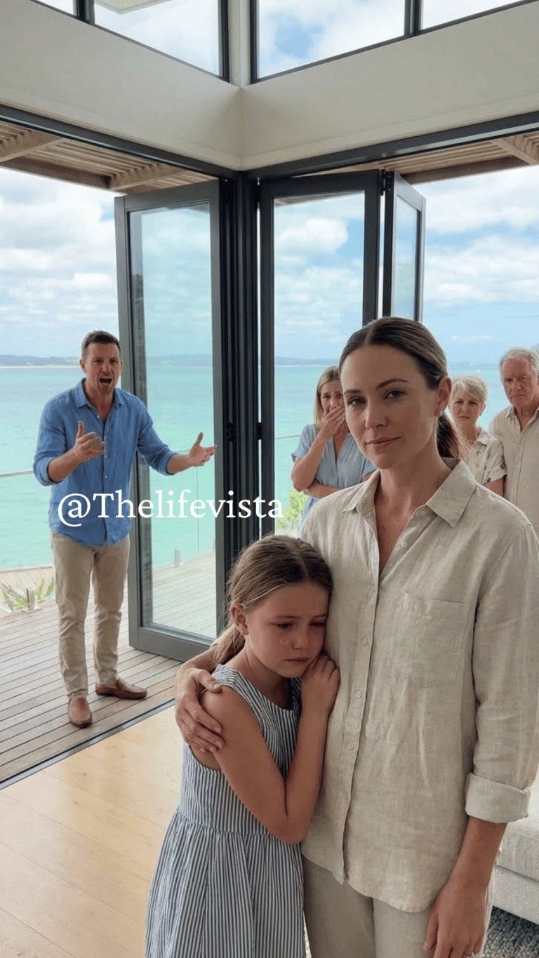 I bought my daughter a six-hundred-eighty-thousand-dollar beachfront mansion for her eighteenth birthday. When I went to see her there, she was in tears—my sister’s family and even my own parents had moved in and taken over. My brother-in-law pointed at the door and shouted, “THIS IS MY HOUSE! Get out!” while my sister laughed hysterically… That laughter stopped the moment I stepped inside. The entire room went dead silent.
