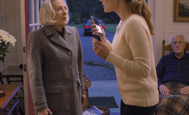 I Came Home on Thanksgiving. The House Was Empty—Only My Daughter-in-Law’s Stepfather Sat Rocking in a Chair. On the Table Was a Note: “Our Family Went on a Cruise. Please Take Care of Him for Us.” The Old Man Opened One Eye and Said, “Shall We Begin?” I Only Nodded. Four Days Later, My Daughter-in-Law Was Begging…