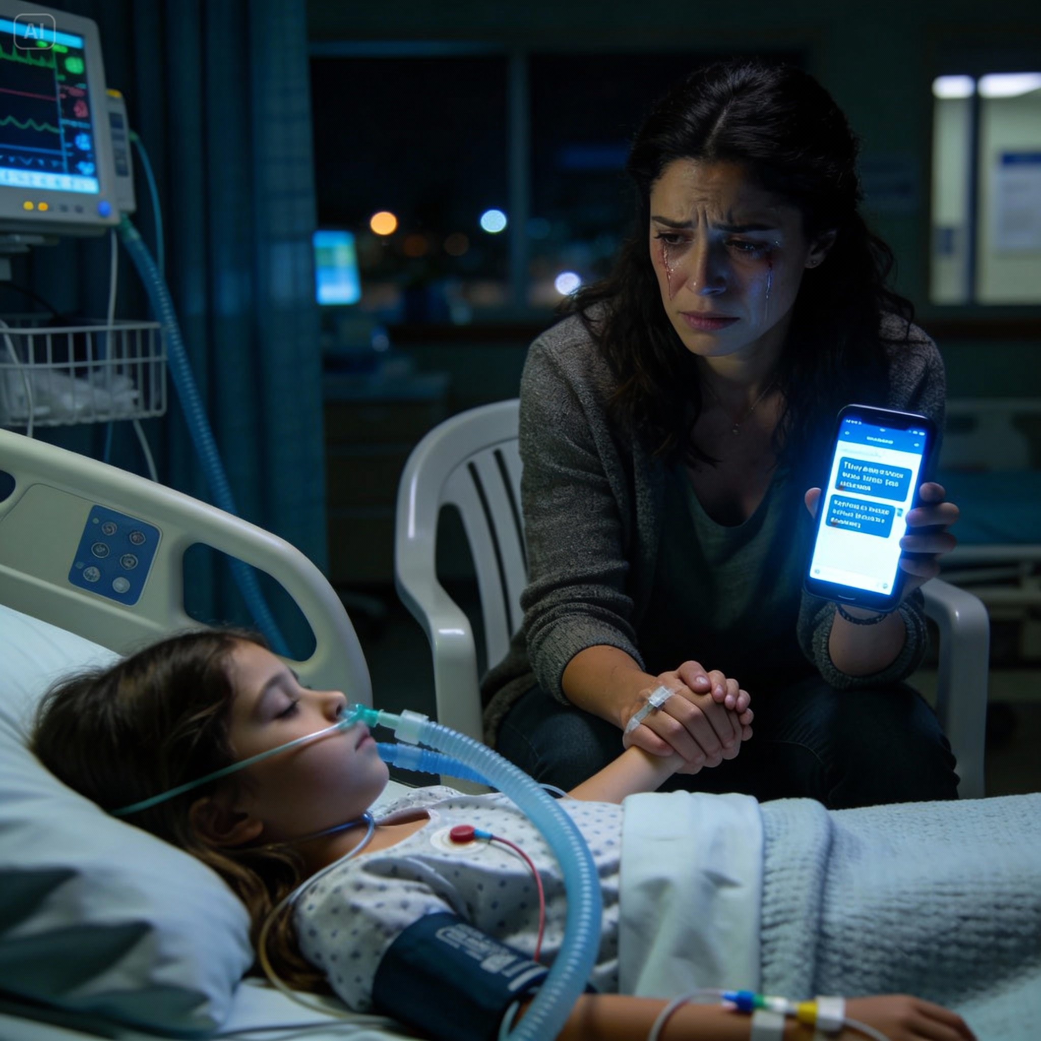 After I collapsed during a staff presentation, the paramedic said, “We tried every number. No answer.” No one came. But that night, my sister tagged me in a photo: “Celebrating family without the drama.” I did not comment. Four days later, still on IV, my phone lit up: 73 missed calls, and a text from my dad: “Pick up. This is bigger than you realize. It’s serious.” I did. And then…