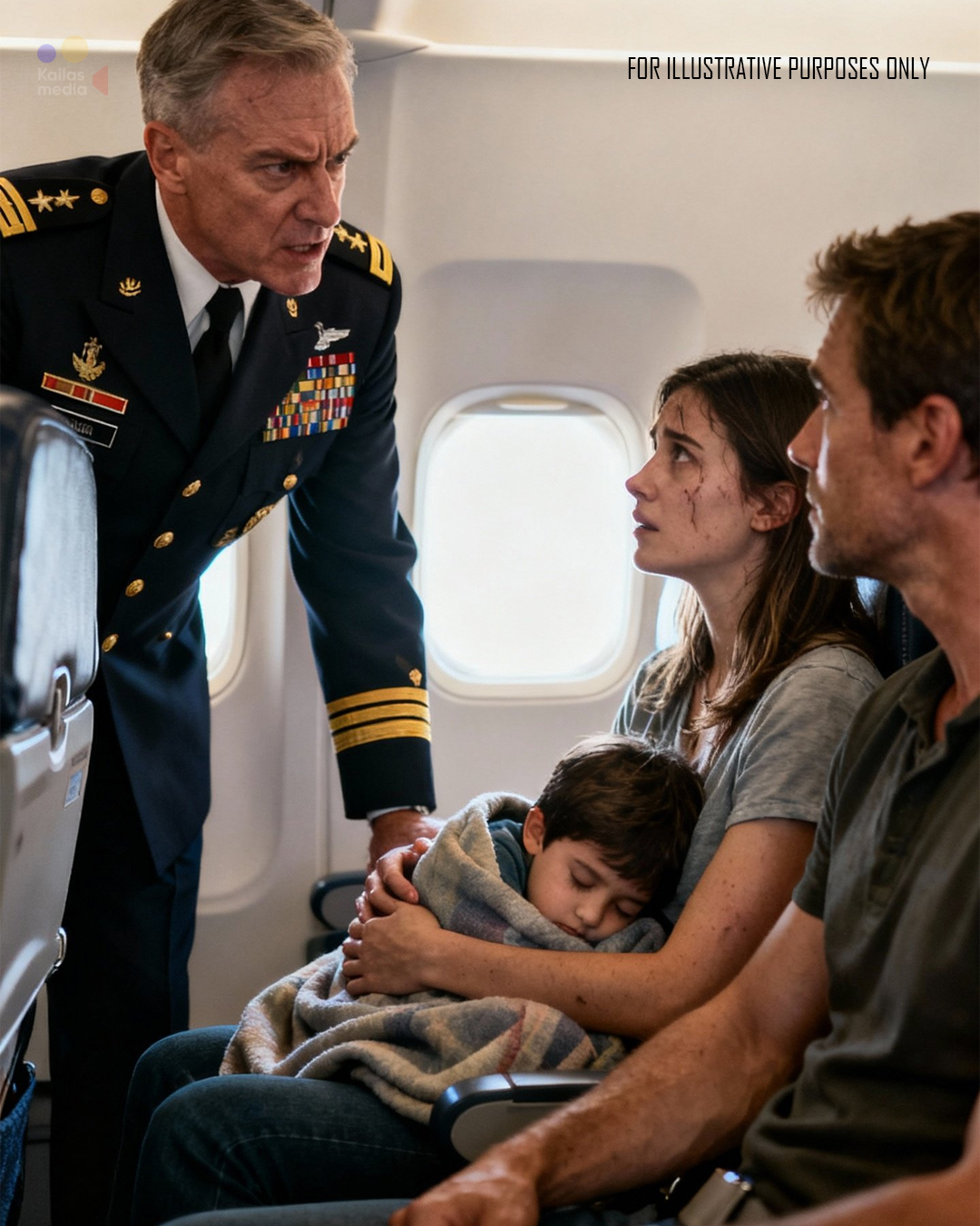 A struggling single mom was humiliated on a plane — but the stranger next to her held a secret no one could have imagined.