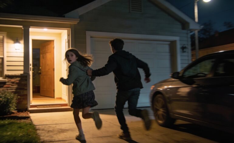 My dad sent me a message at 2 a.m. telling me to take my sister and escape, and that trusting our mother would be a mistake.