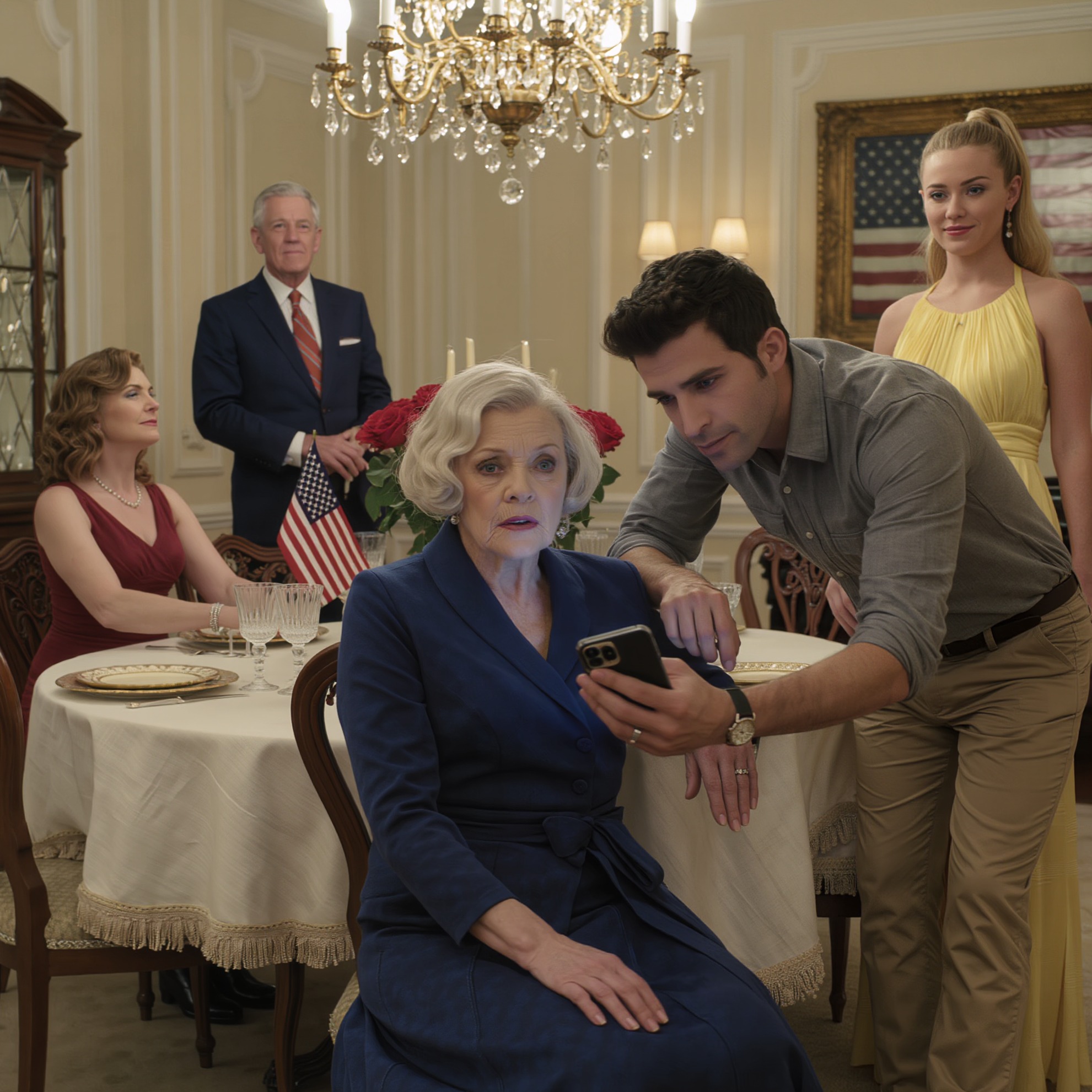 During a family dinner, my son quietly transferred his entire $50 million into my bank account. I asked why—he just stayed silent. He died 24 hours later. Luckily, I didn’t tell anyone about the money, because two days after he died, his wife and her family showed up with a lawyer and said…