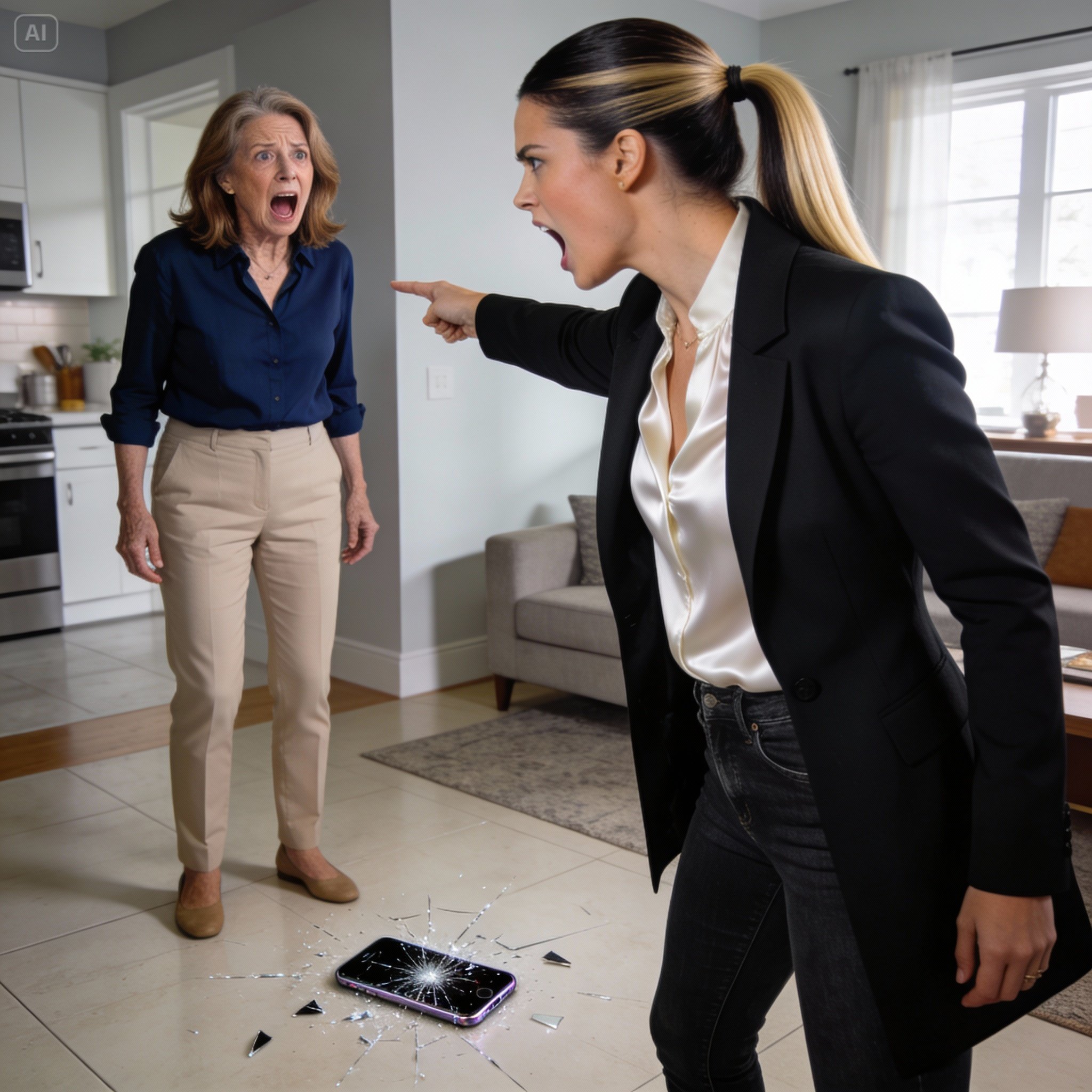 My daughter ripped my phone from my hands and slammed it on the floor. With a voice full of contempt, she said: “You won’t need this anymore. I’ll decide what’s best for you”. The next day, I disappeared without a word. When she tried to find me, she panicked when she saw what I had done…