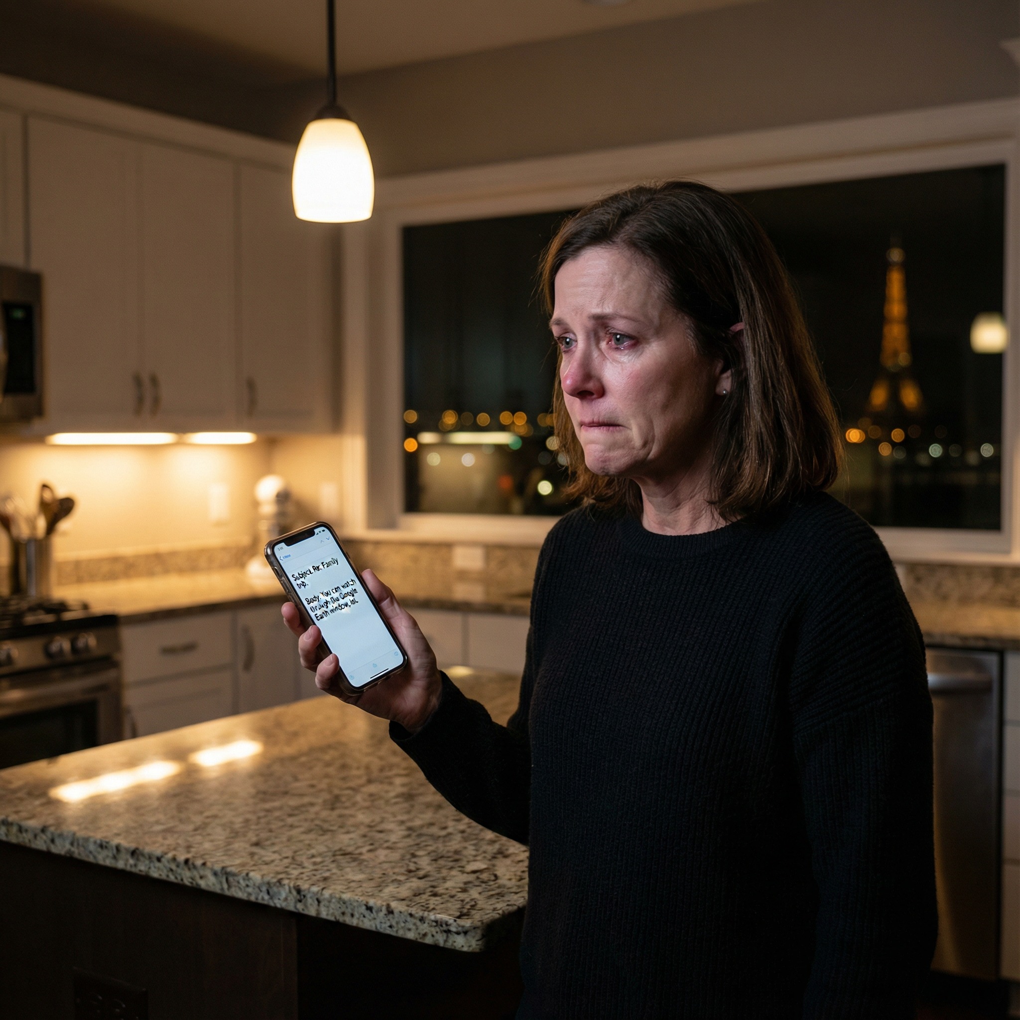 I wasn’t invited to my daughter’s wedding in Paris – the same wedding I helped pay for. She told me by email: ‘If you wanna be a part of it, you can watch through the Google Earth window, lol’. So I just said, ‘Sure. Enjoy your big day.’ The next morning, she wouldn’t stop calling me. BUT ME? I WAS WAY TOO BUSY TO PICK UP.