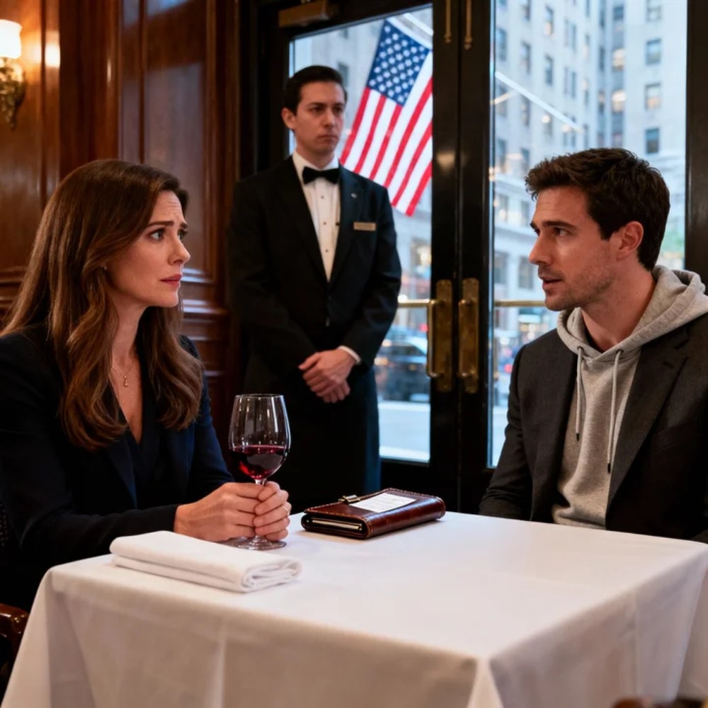 My boyfriend told the waiter, “Please split the bill. we’re not really together.” He paused, waiting for me. I nodded once. “Sure.” I didn’t argue. I didn’t react. I just did one quiet thing before leaving the restaurant — and that’s when everything stopped.