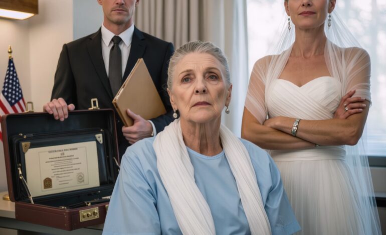 My son and daughter-in-law told me, “We’re getting married tomorrow — we sold your car and your house, you’ll be homeless,” and I calmly replied, “All right, but you forgot one thing.” He asked, “What do you mean, Mom?” I laughed, because the house he sold actually…