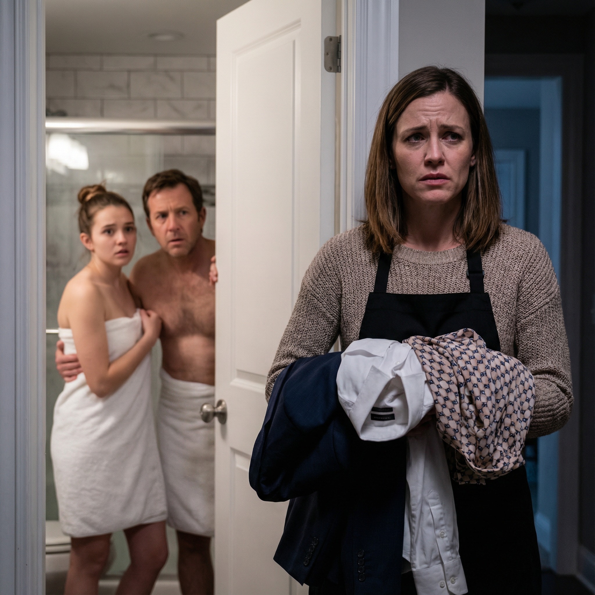 My husband secretly ‘bathed together’ with the maid in the bathtub. I took all the clothes, then locked the door and invited the relatives to ‘enjoy the surprise feast’ – the screams were deafening…