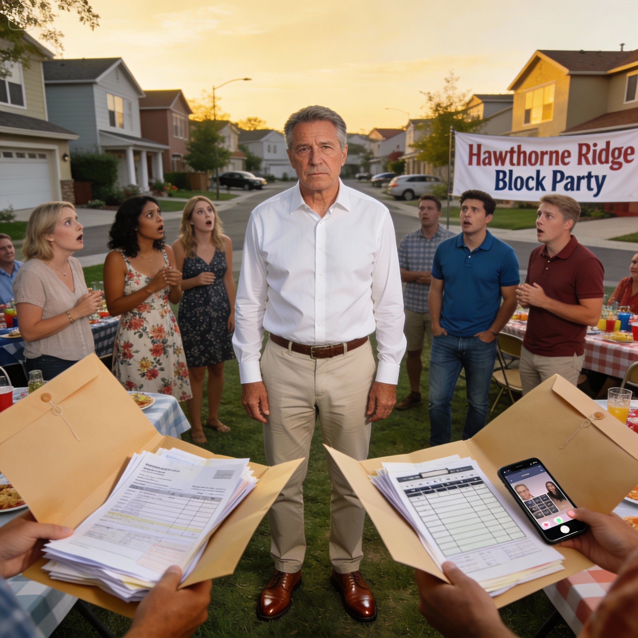 ‘He manipulated me for years,’ my son posted. But I had the receipts — $500,000 worth. At the neighborhood BBQ, I passed them out. The whispers haven’t stopped since.