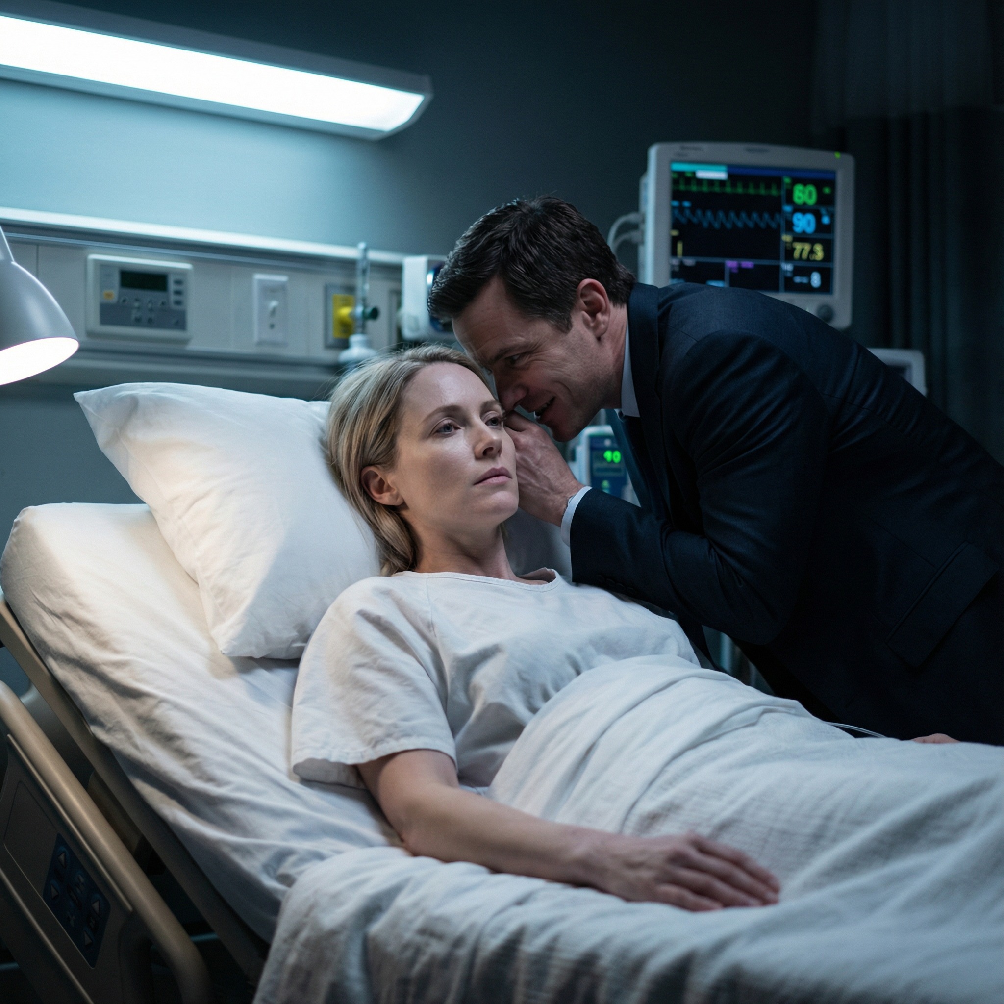 When my husband heard the doctors say I had only 3 days left he held my hand smiled, and said, ‘Finally! Only 3 days… Your house and your money are mine now.’ After he left I called the cleaning lady: ‘Help me, and you’ll never have to work again.